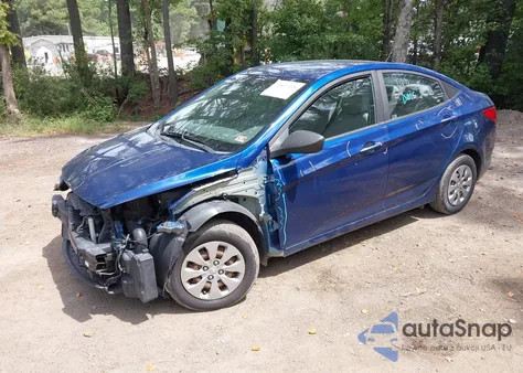 2017 Hyundai Accent Se из США, поврежденный, VIN KMHCT4AE0HU189156